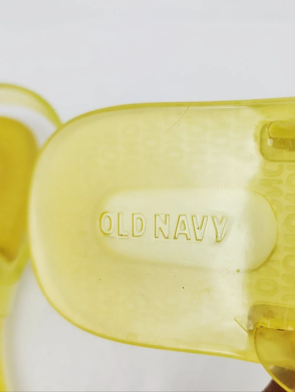 Old Navy Jelly Double Strap Sandals